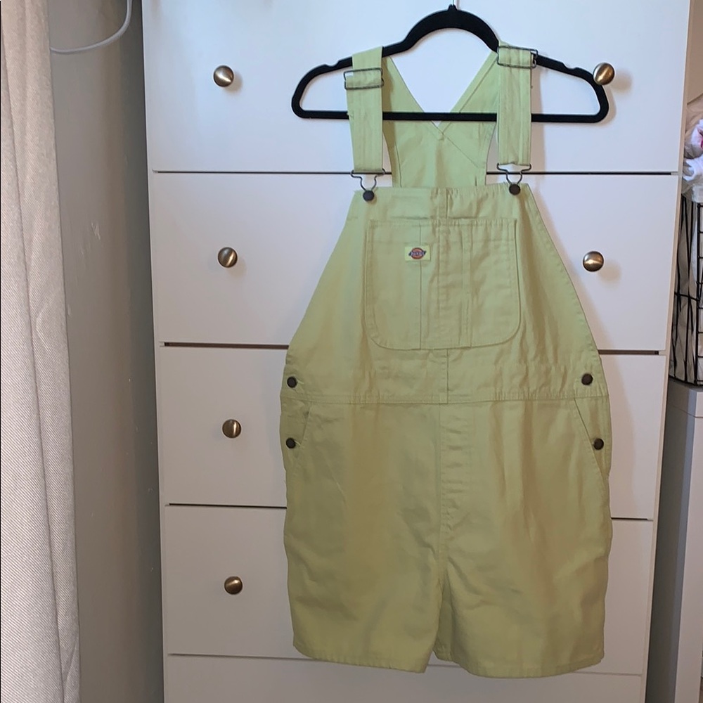 Dickies Women's Pastel Green Overalls